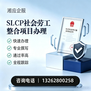 潮州SLCP社会劳工整合项目申报服务