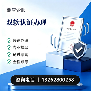 潮州双软认证申报服务