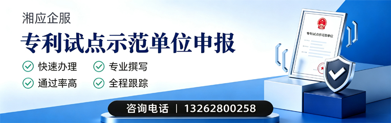 潮州专利试点示范单位申报服务