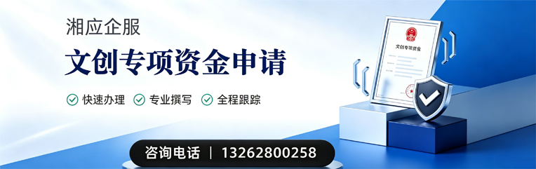 潮州文创专项资金申报服务