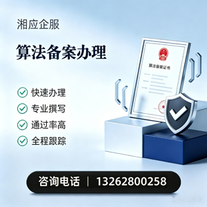 潮州算法备案申报服务